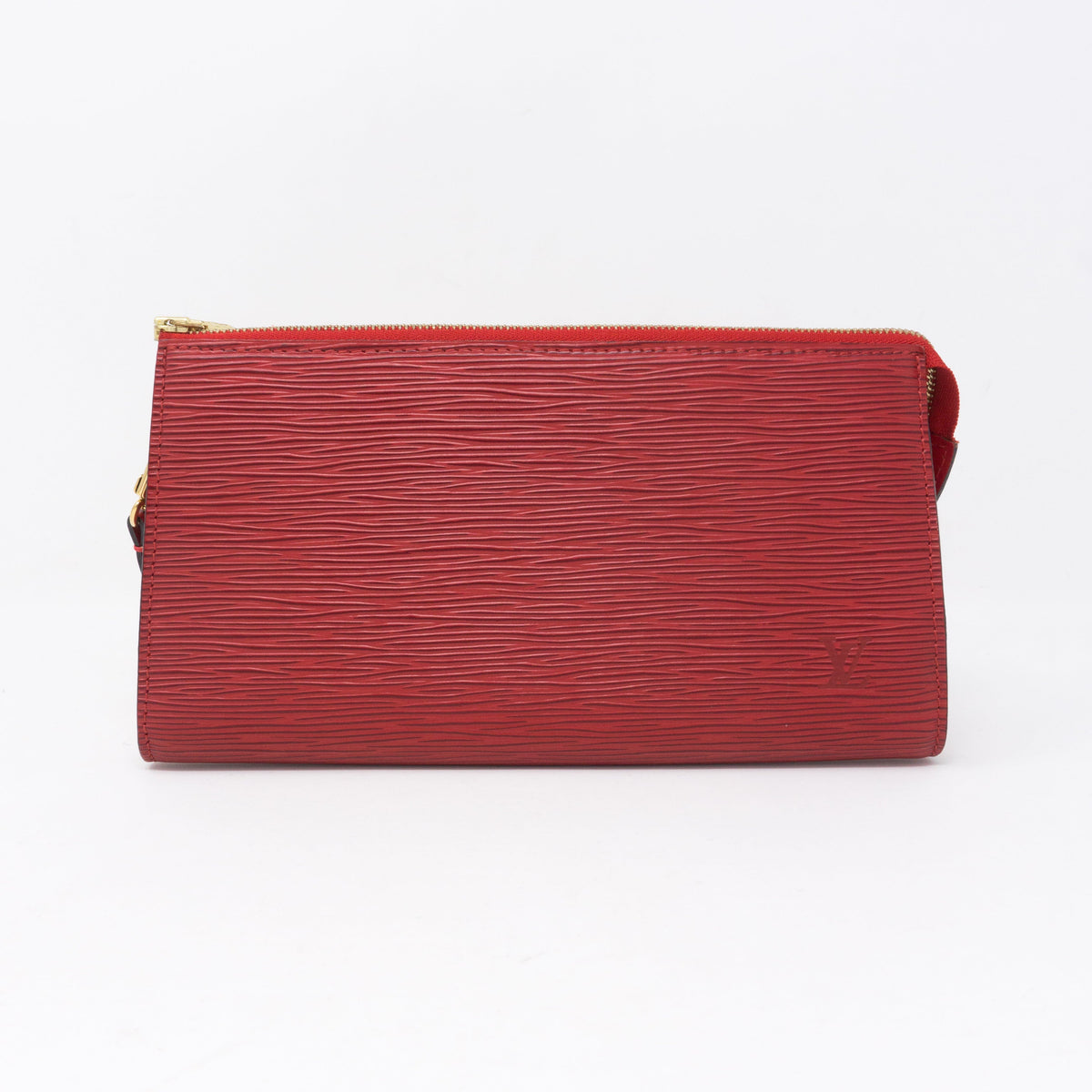 Louis-vuitton Pochette Accessoires Red Epi Leather