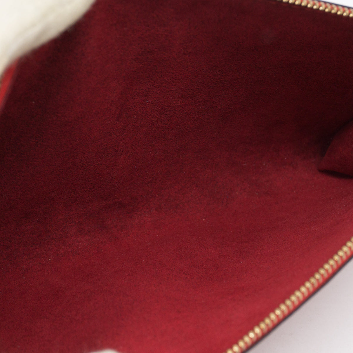 Louis-vuitton Pochette Accessoires Red Epi Leather