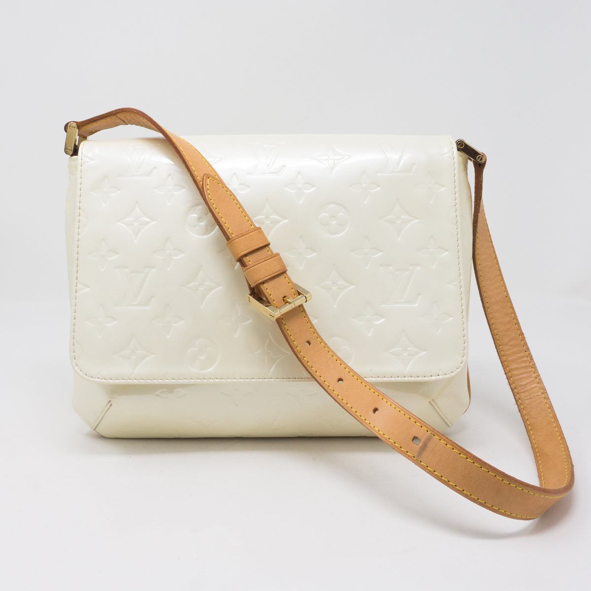 Louis-vuitton Musette Thompson Street Pearl Vernis