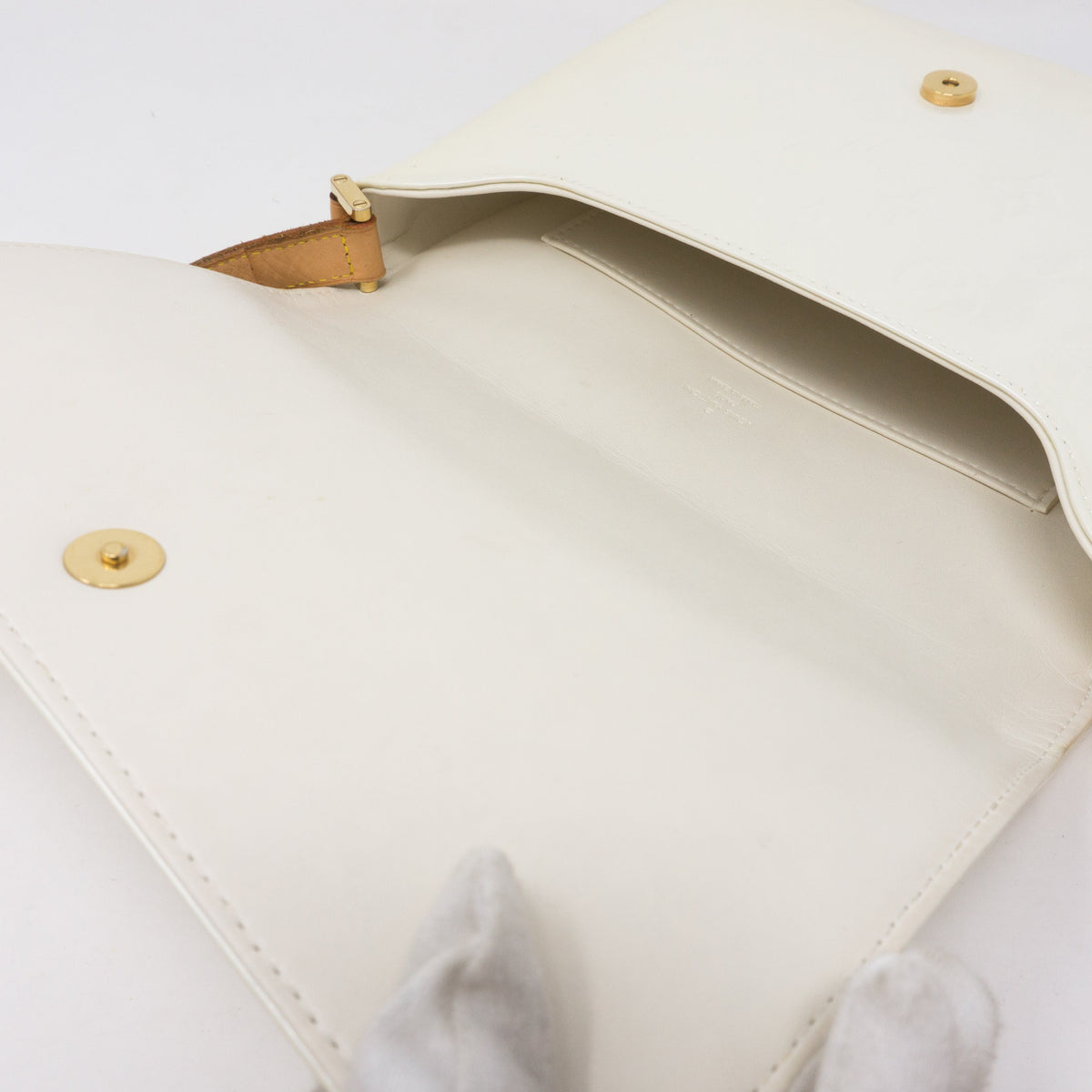 Louis-vuitton Musette Thompson Street Pearl Vernis