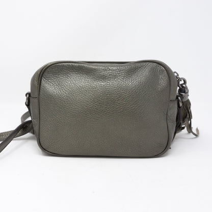 Disco Soho Metallic Pewter Leather