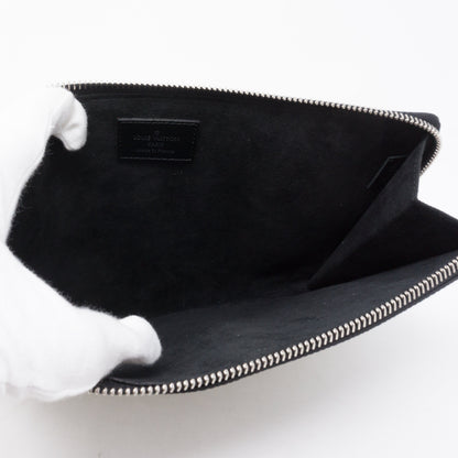 Louis-vuitton Essentials V Pochette Platine Epi Leather