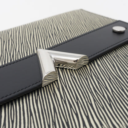 Louis-vuitton Essentials V Pochette Platine Epi Leather