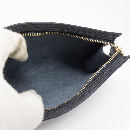 Louis-vuitton Petit Bucket Black Epi Leather with Pochette