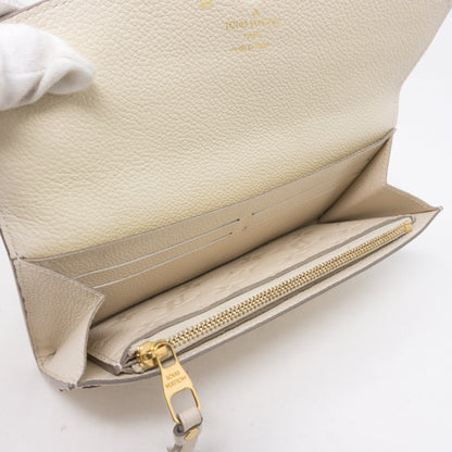 Louis-vuitton Curieuse Wallet Monogram Empreinte White