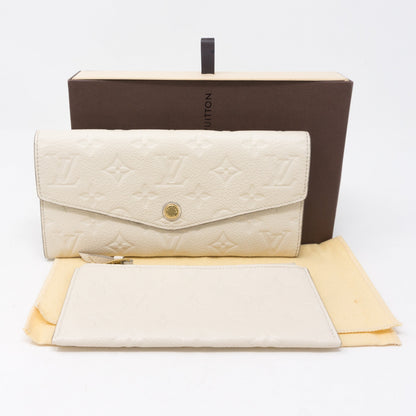 Louis-vuitton Curieuse Wallet Monogram Empreinte White