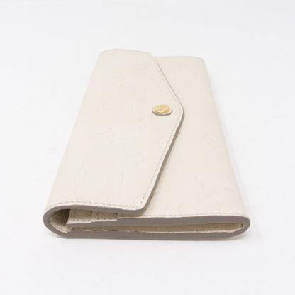 Louis-vuitton Curieuse Wallet Monogram Empreinte White
