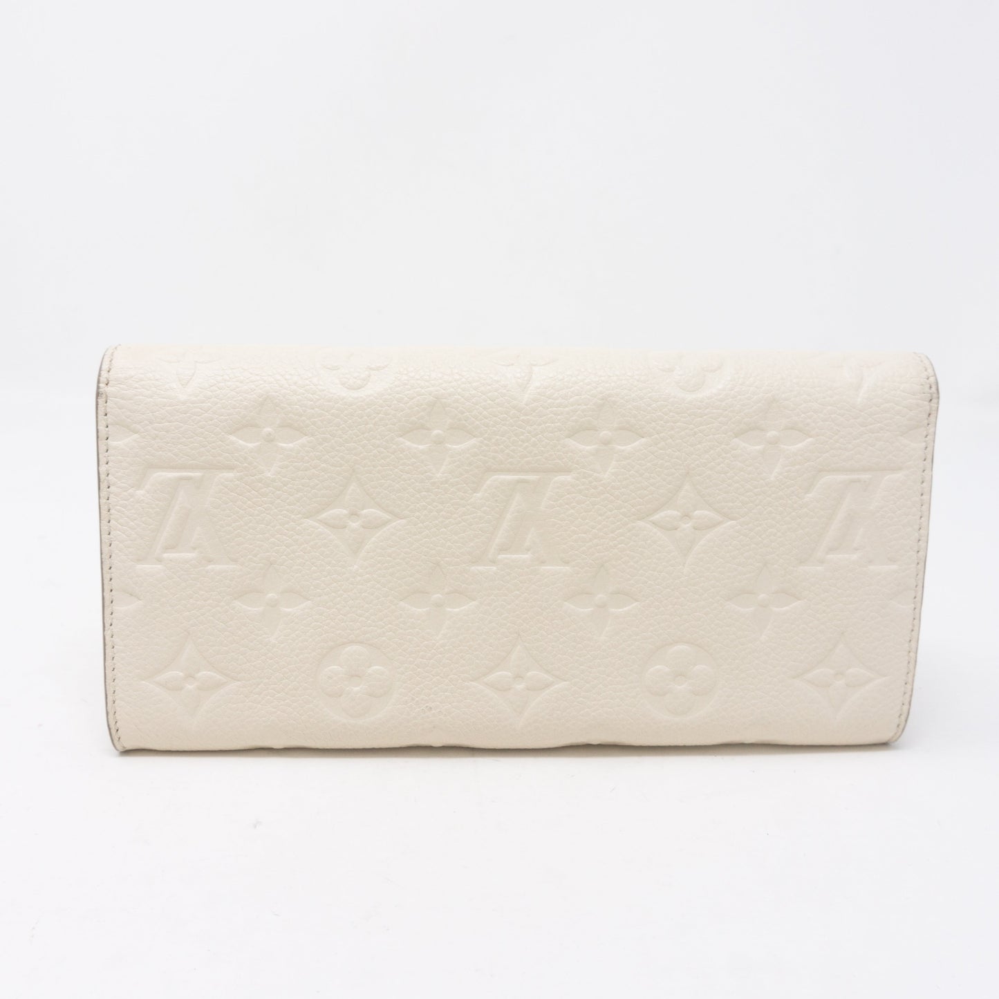 Louis-vuitton Curieuse Wallet Monogram Empreinte White
