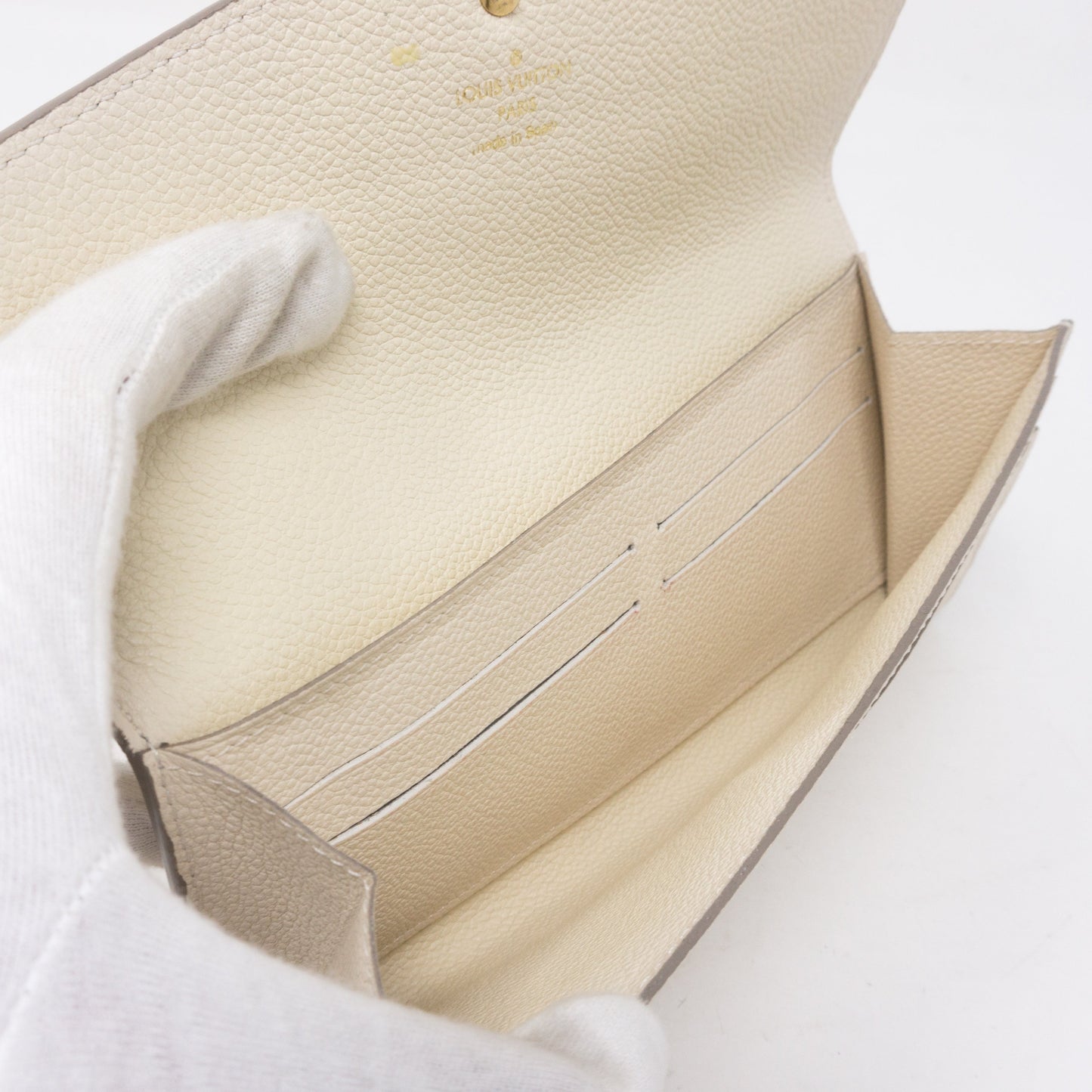 Louis-vuitton Curieuse Wallet Monogram Empreinte White