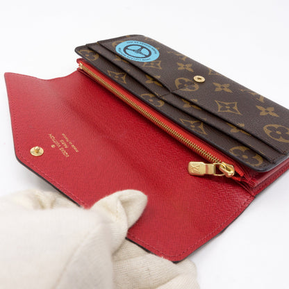 Louis-vuitton Sarah Wallet Monogram World Tour