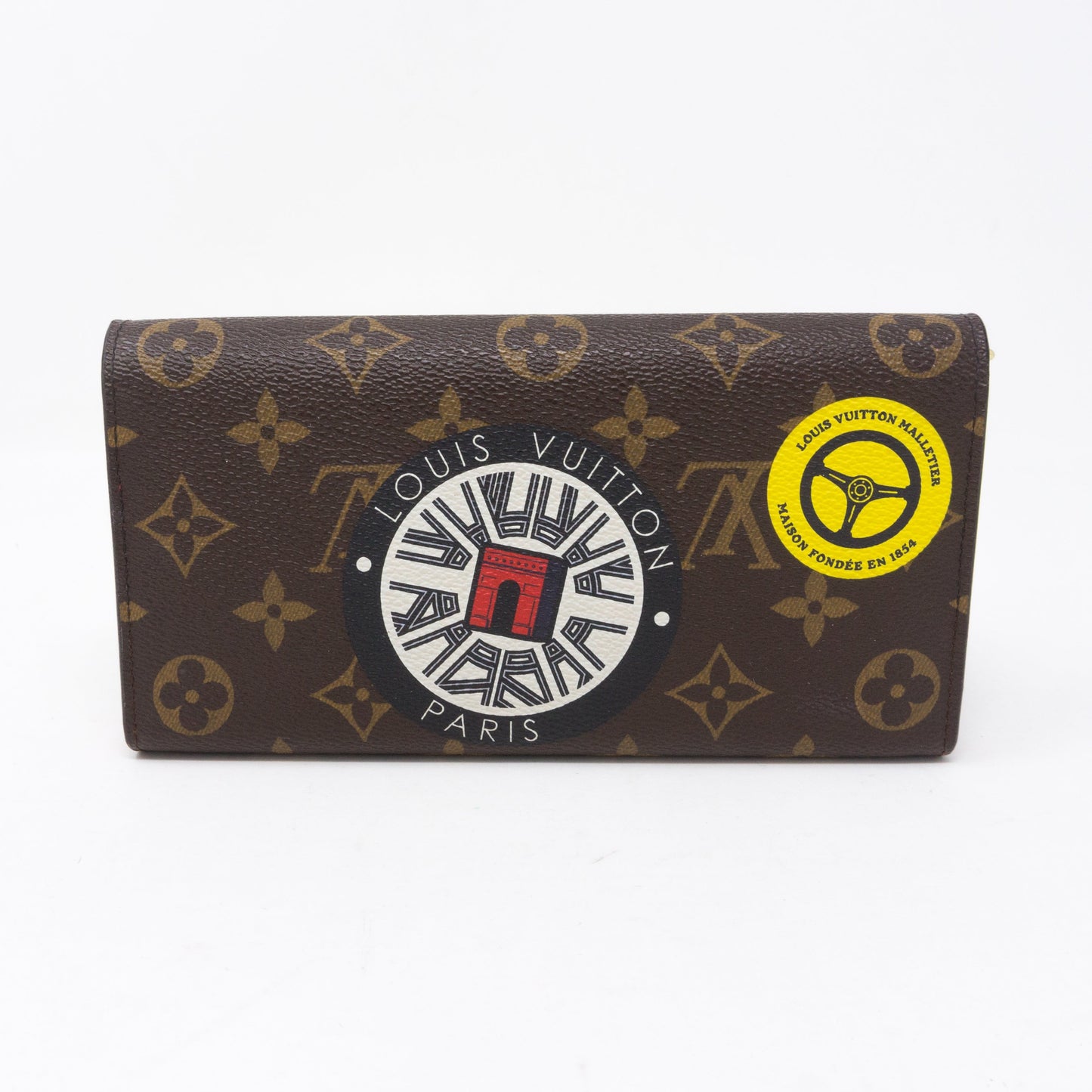 Louis-vuitton Sarah Wallet Monogram World Tour