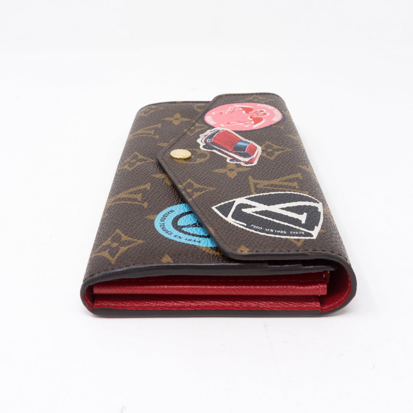 Louis-vuitton Sarah Wallet Monogram World Tour