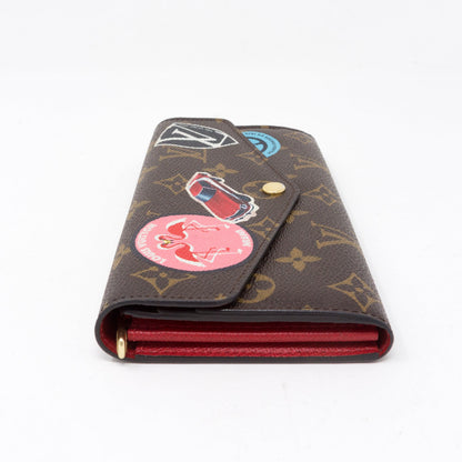 Louis-vuitton Sarah Wallet Monogram World Tour