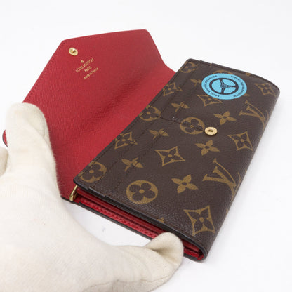 Louis-vuitton Sarah Wallet Monogram World Tour