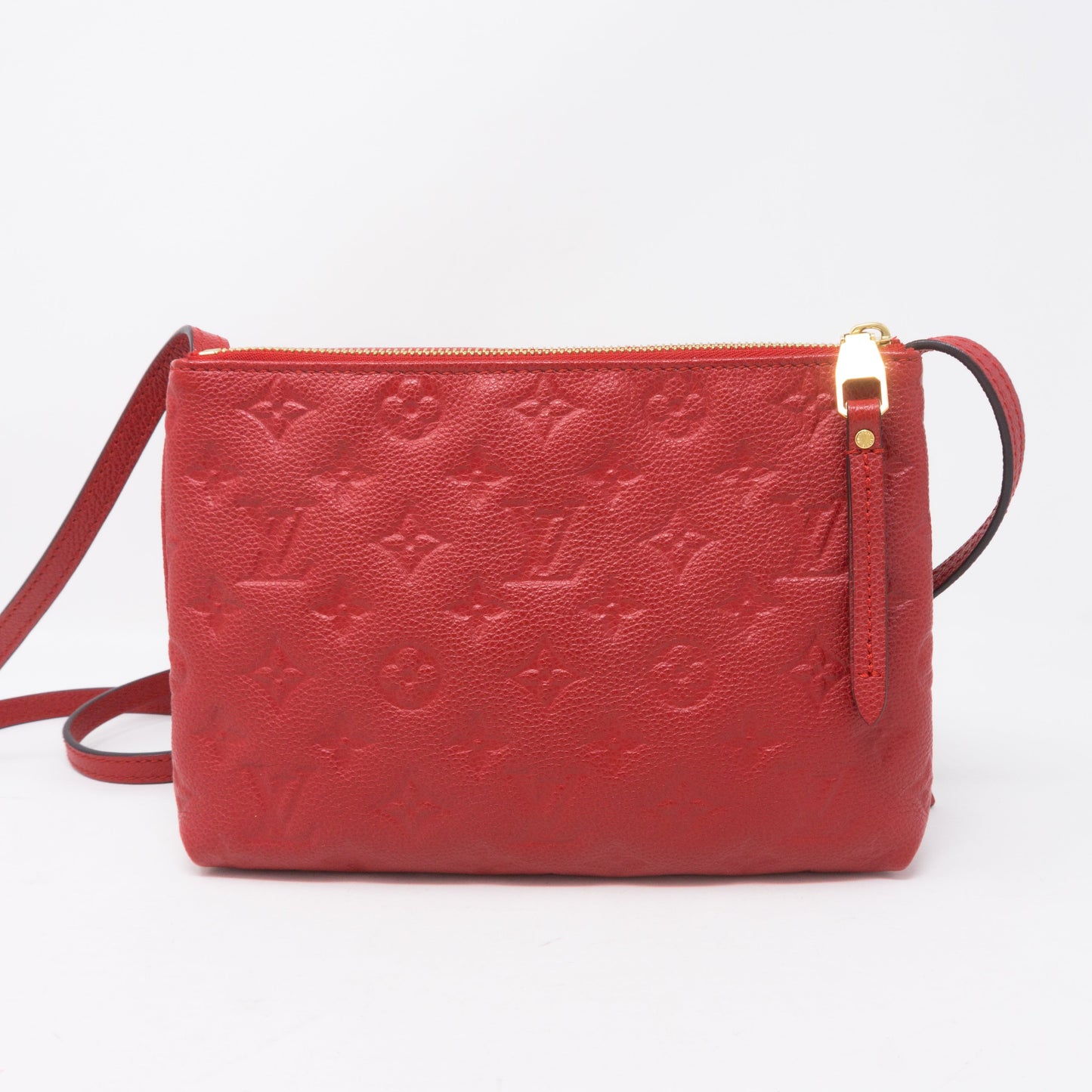 Louis-vuitton Twice Monogram Empreinte Red