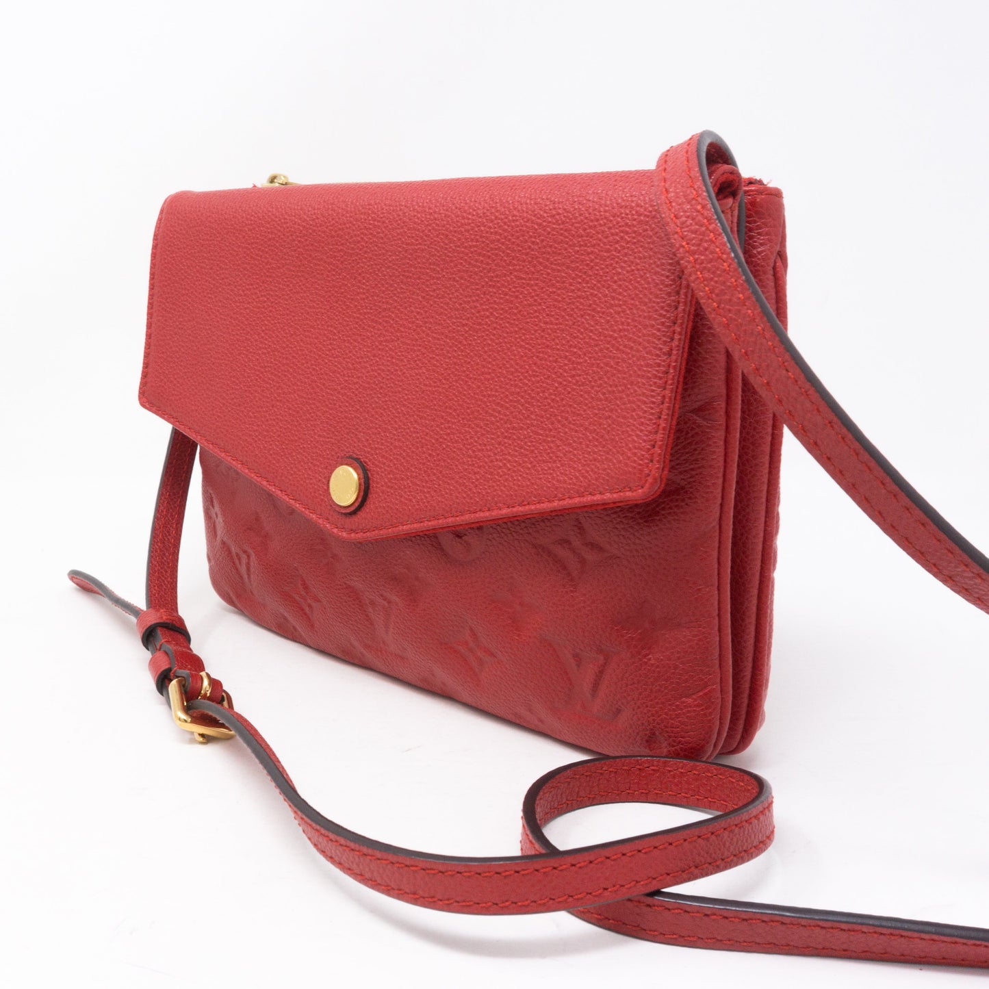 Louis-vuitton Twice Monogram Empreinte Red