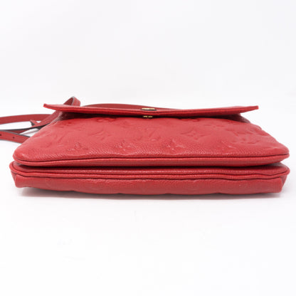 Louis-vuitton Twice Monogram Empreinte Red
