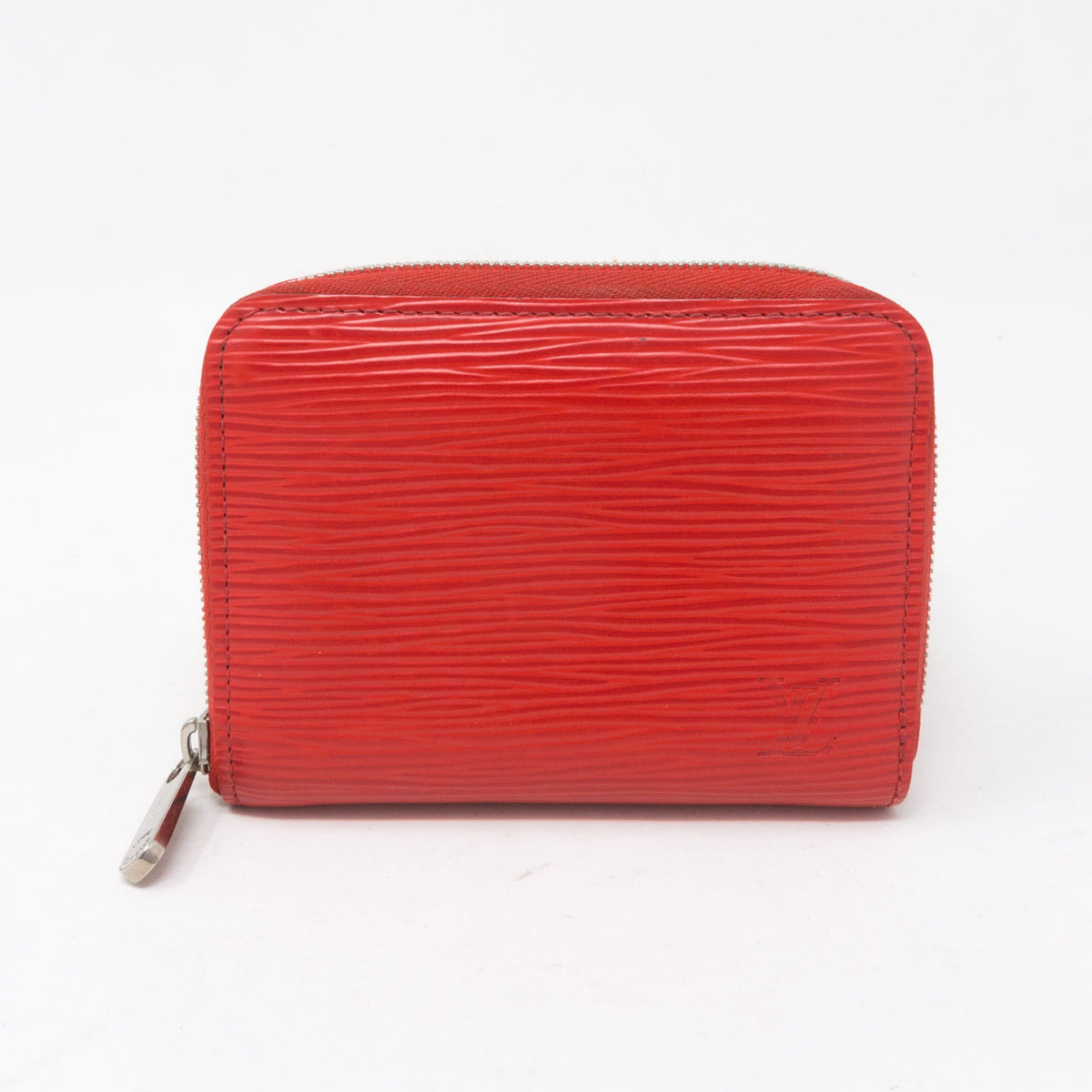 Louis-vuitton Zippy Coin Purse Red Epi Leather