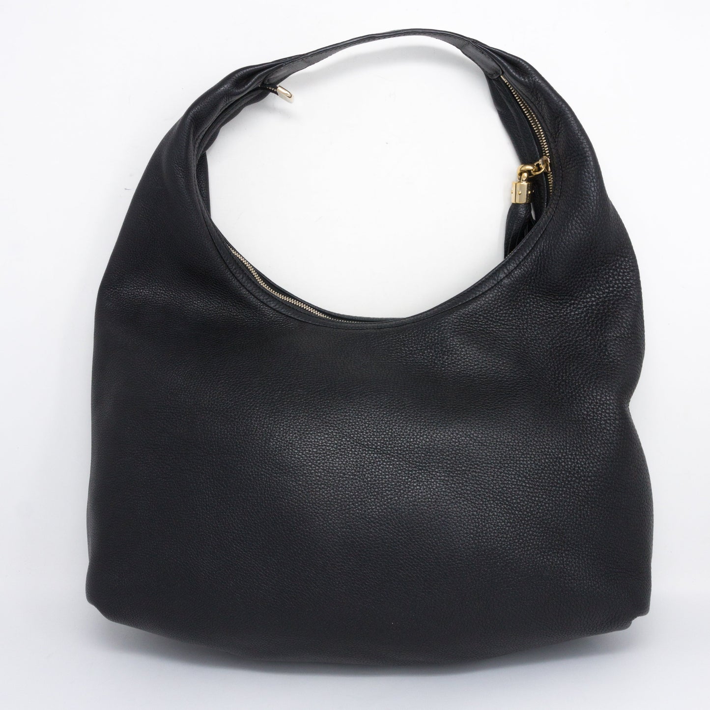 Soho Hobo Large Black Leather