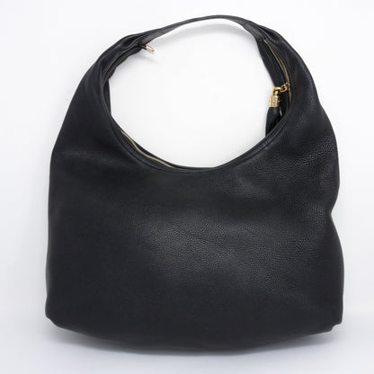 Soho Hobo Large Black Leather