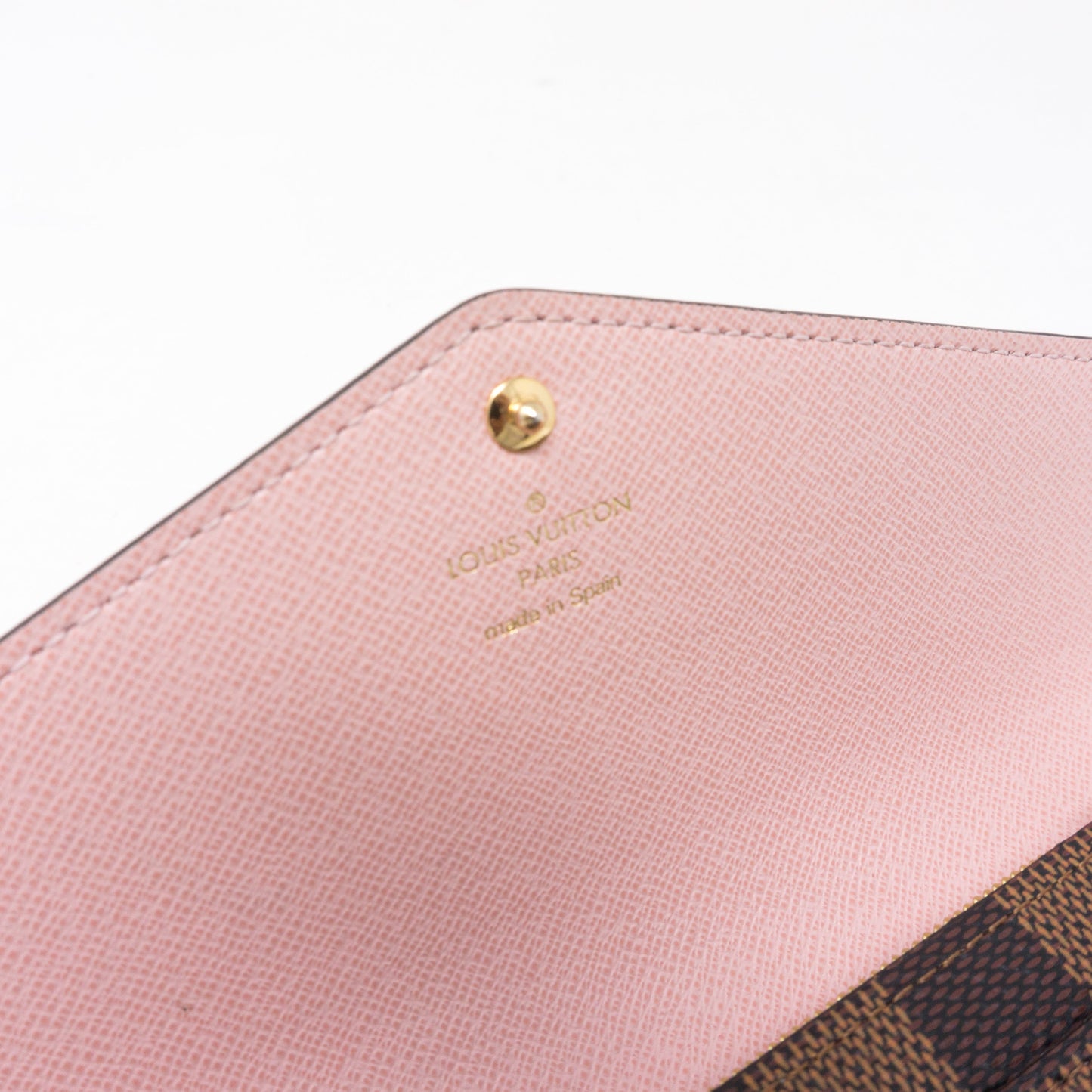 Louis-vuitton Sarah Wallet Damier Ebene