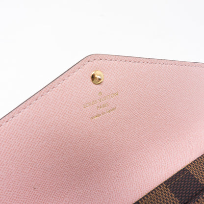 Louis-vuitton Sarah Wallet Damier Ebene