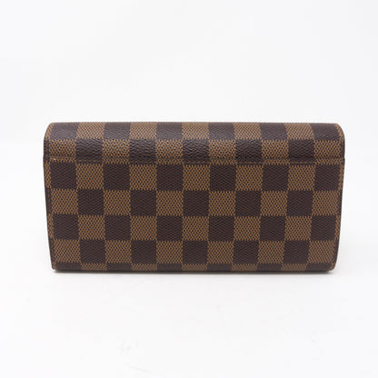 Louis-vuitton Sarah Wallet Damier Ebene