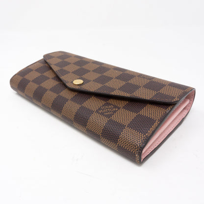 Louis-vuitton Sarah Wallet Damier Ebene