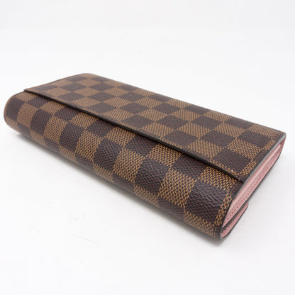 Louis-vuitton Sarah Wallet Damier Ebene