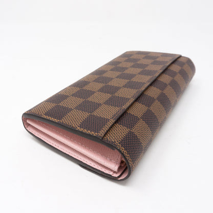 Louis-vuitton Sarah Wallet Damier Ebene