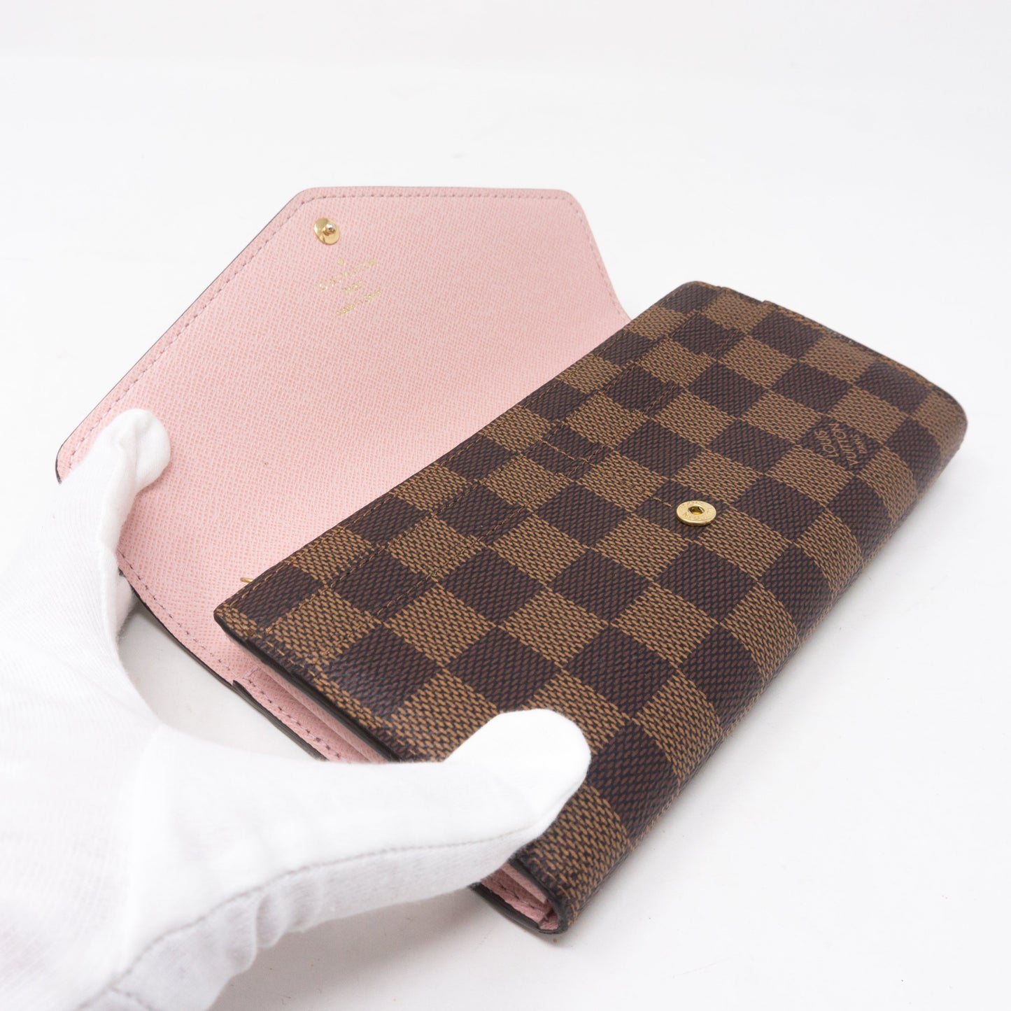 Louis-vuitton Sarah Wallet Damier Ebene