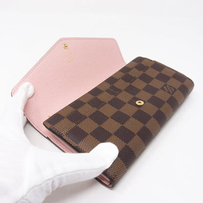 Louis-vuitton Sarah Wallet Damier Ebene