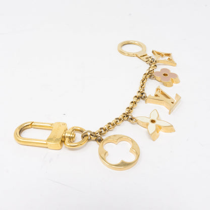 Louis-vuitton Fleur de Monogram Bag Charm Chain