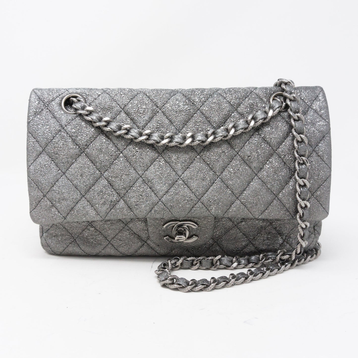 Classic Double Flap Medium Metallic