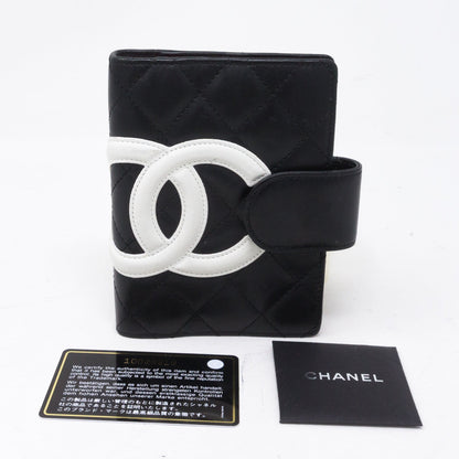 Cambon Agenda Small Black Leather