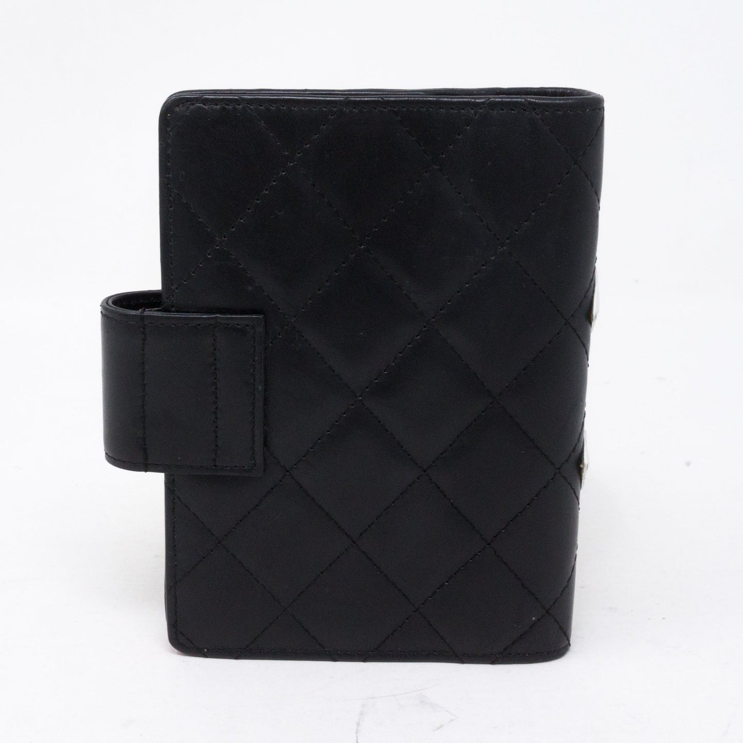 Cambon Agenda Small Black Leather