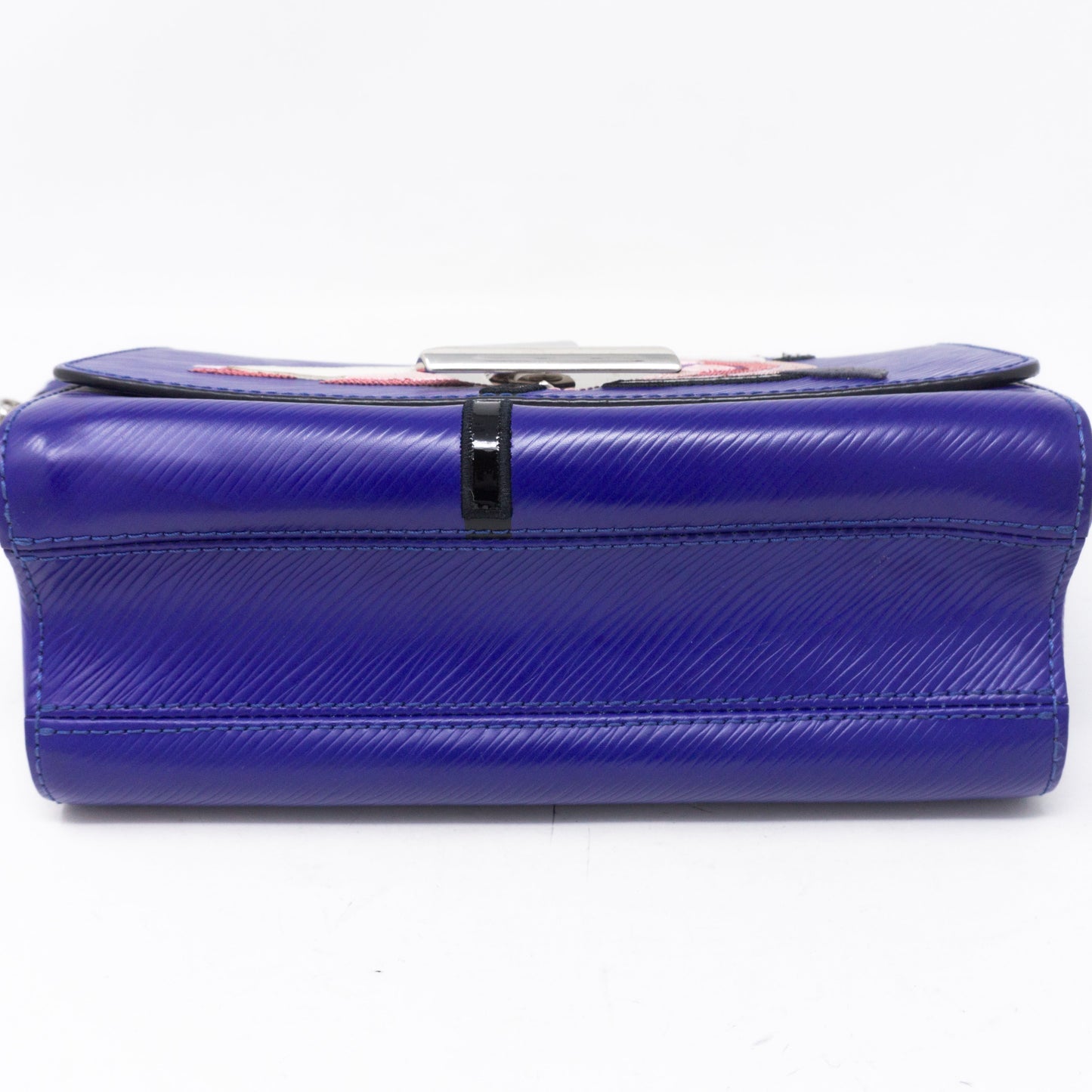 Louis-vuitton Twist MM Flamingo Blue Epi Leather