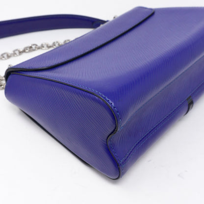 Louis-vuitton Twist MM Flamingo Blue Epi Leather