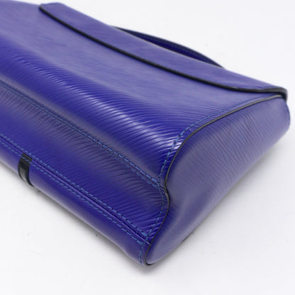 Louis-vuitton Twist MM Flamingo Blue Epi Leather