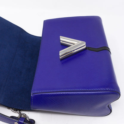 Louis-vuitton Twist MM Flamingo Blue Epi Leather