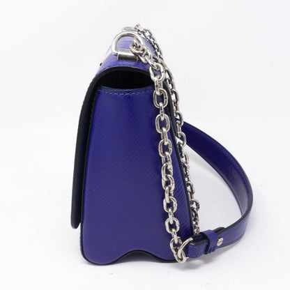 Louis-vuitton Twist MM Flamingo Blue Epi Leather
