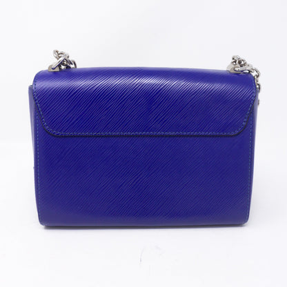 Louis-vuitton Twist MM Flamingo Blue Epi Leather