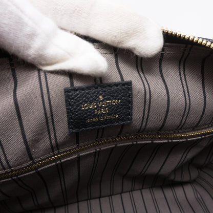 Louis-vuitton Speedy 30 Bandouliere Black Monogram Empreinte