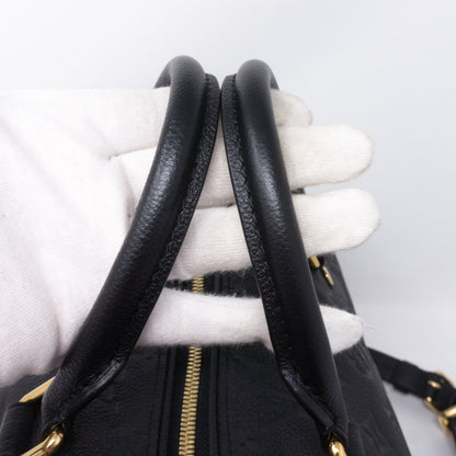 Louis-vuitton Speedy 30 Bandouliere Black Monogram Empreinte