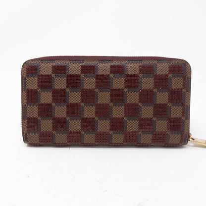 Louis-vuitton Zippy Wallet Damier Paillettes Red