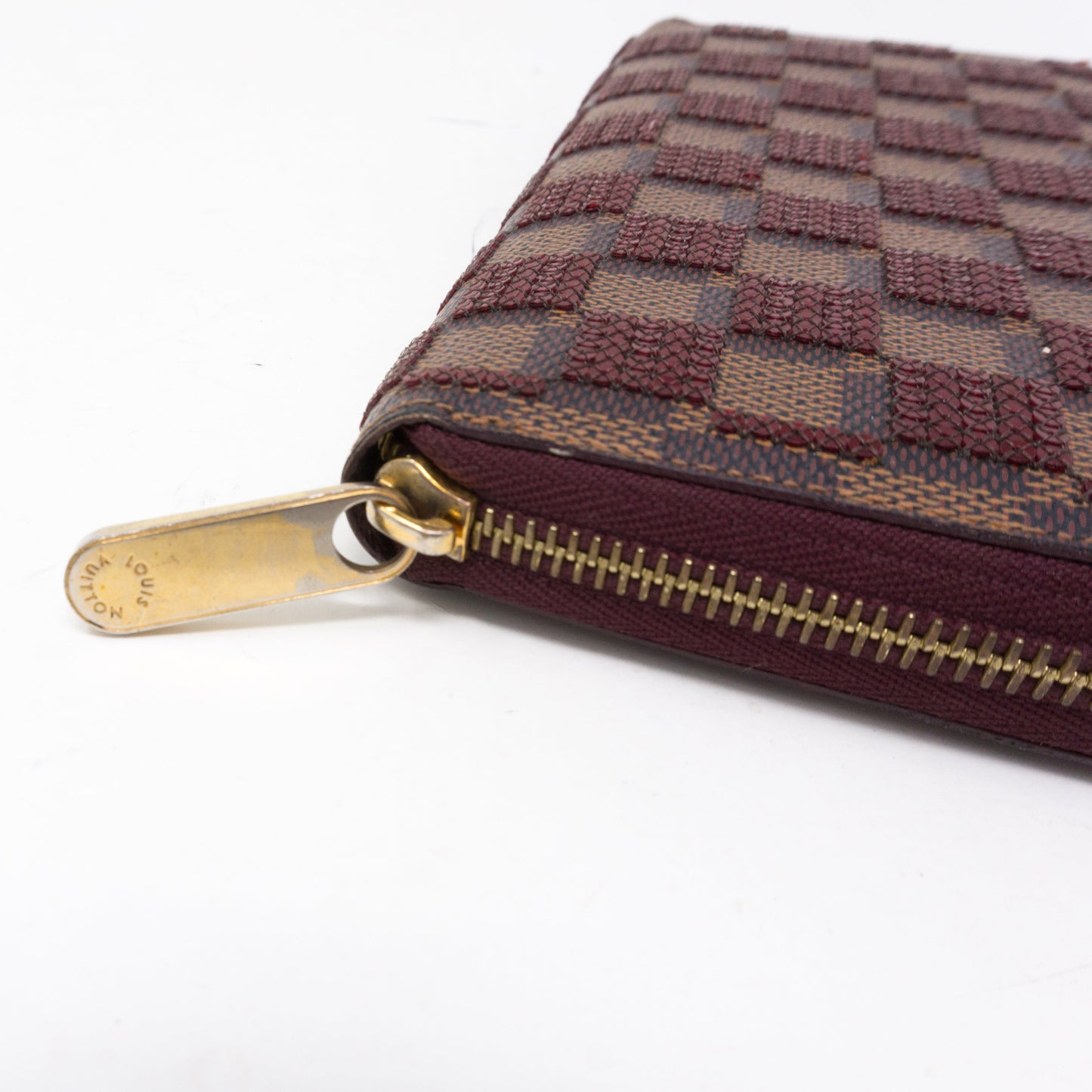 Louis-vuitton Zippy Wallet Damier Paillettes Red