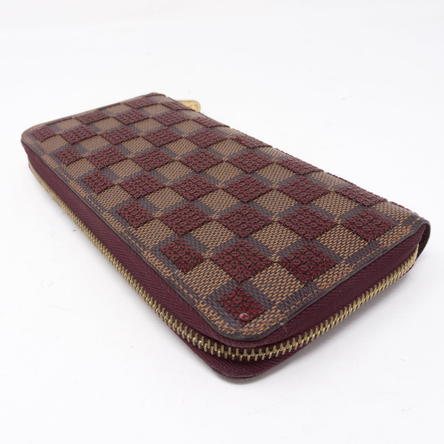 Louis-vuitton Zippy Wallet Damier Paillettes Red