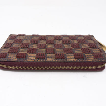 Louis-vuitton Zippy Wallet Damier Paillettes Red