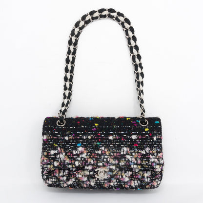 Classic Double Flap Medium Tweed Multicolor