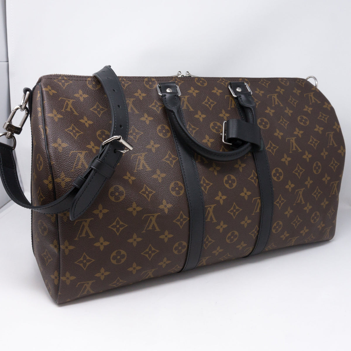 Louis-vuitton Keepall 45 Bandouliere Monogram Macassar